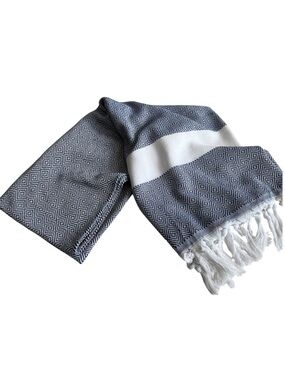 Trina Turk fringed Turkish Beach towel